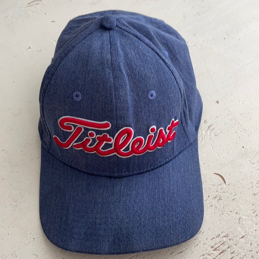 Titleist Red White Blue Golf Hat Baseball Cap